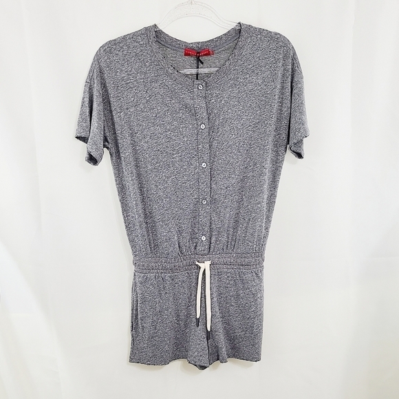 n:Philanthropy Finn romper gray button up NWT XS - Picture 3 of 8